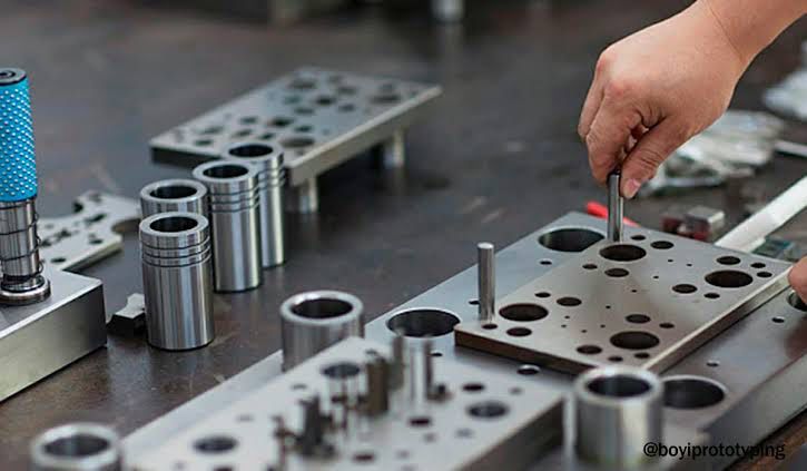 Precision mold assembly by hand